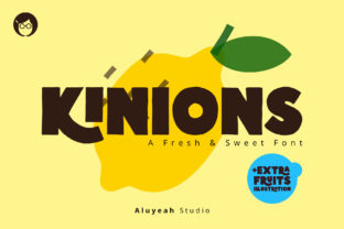 AL Kinions Font: The Joyful Display Typeface for Friendly Online Brands