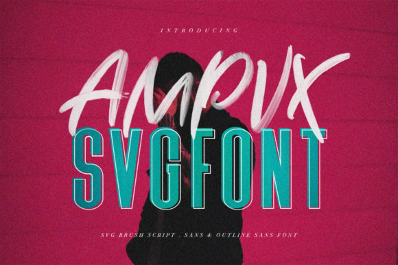 Ampvx: A Modern Brush Font for Digital Branding