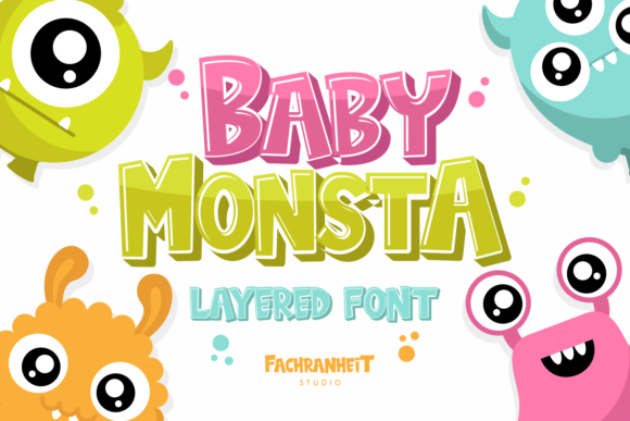 Baby Monsta: A Distinctive Display Font for Editorial Personality