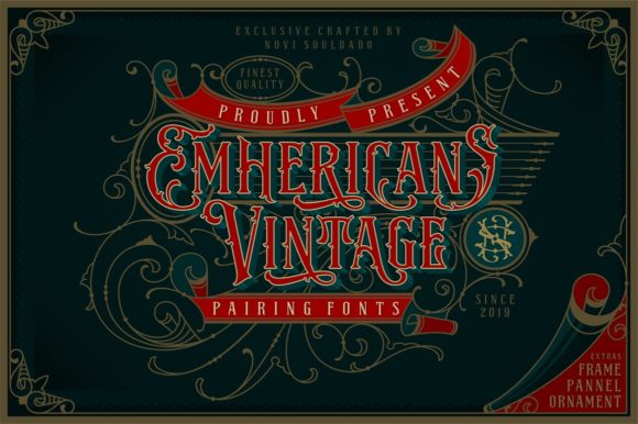 Bringing Your Brand to Life with Emhericans Vintage Font