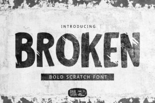 Broken: A Bold Display Font for a Consistent and Recognizable Brand