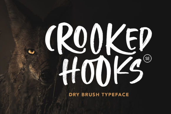 Crooked Hooks: The Bold, Chunky Font Your Brand Story Needs