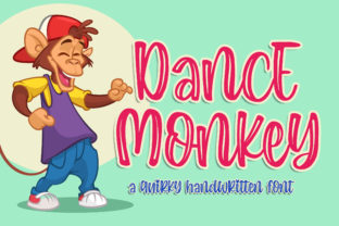 Dance Monkey Font: A Whimsical Asset for Editorial Personality