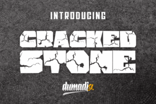 Exploring Cracked Stone: A Display Font with Character