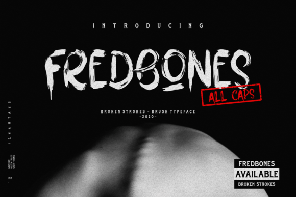 Fredbones: The Brush Font That Shouts Louder Than Words in Your Campaigns