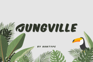 Jungville: The Display Font That Makes Your Message Instantly Recognizable
