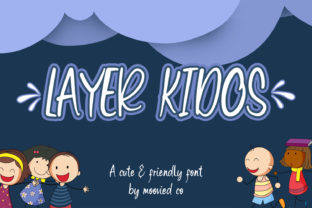 Layer Kidos: A Playful Yet Assertive Display Font