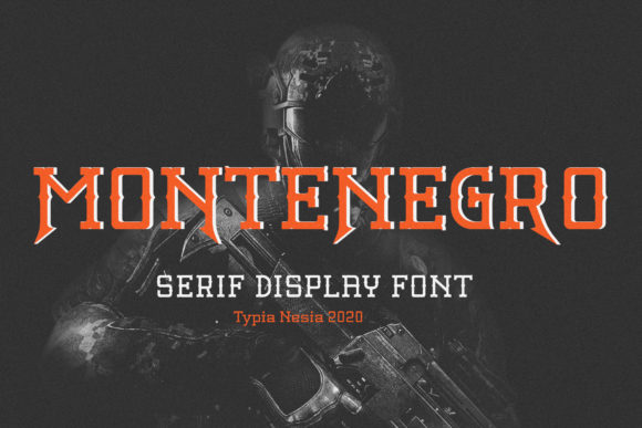 Montenegro: The Military Font That Made My Brand Feel Authentic