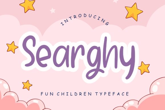 Searghy: A Sweet Display Font for Memorable Digital Experiences