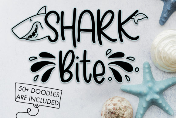 Shark Bite Font: A Playful Display Typeface for Editorial Personality