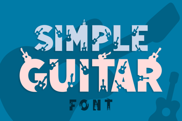 Simple Guitar: A Bold Display Font Built for Modern Web Design