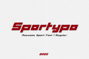 Sportypo: A Dynamic Display Font for Modern Web Projects