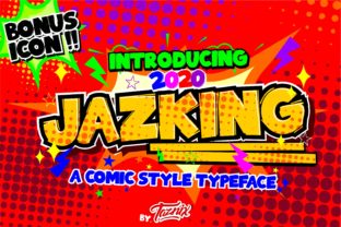 The Creative Magic of the Jazking Display Font