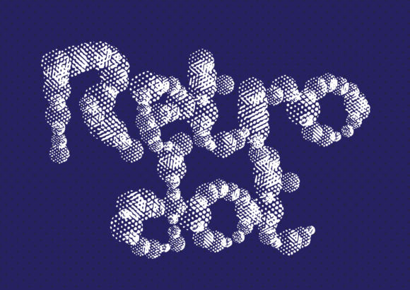Using Retro Dot Font for Authentic Digital Campaigns